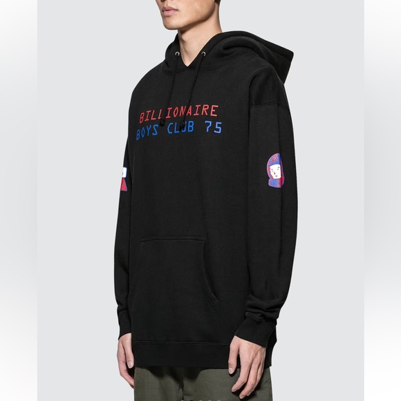 BILLIONAIRE BOYS CLUB Black Hoodie
Pullover Men's SMALL - Picture 1 of 15